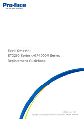 Pro-face ST3200 Series Replacement  Manualbook