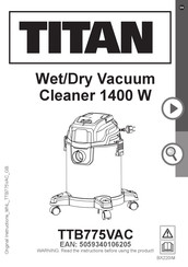 Titan TTB775VAC Manual