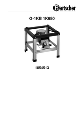 Bartscher 1054513 Manual