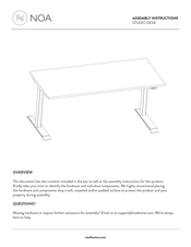 NOA STUDIO Assembly Instructions Manual