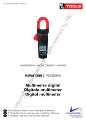 MW TOOLS 195330004 Manual