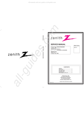 Zenith LHS-25SCS Service Manual