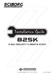 SCIBORG 825K Installation Manual