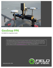 FIELD OF VIEW GeoSnap PPK Integration Manual