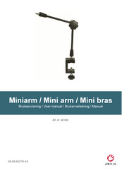 Abilia Mini arm 451030 User Manual