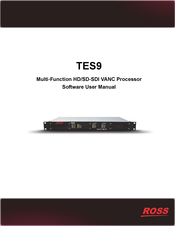 Ross TES9 Software User Manual