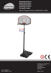 NSH NORDIC Nordic Games Basketball Basic 809-002 Manual