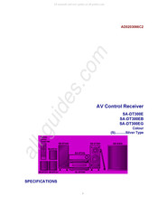 Panasonic SA-DT300EB Manual