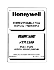 Honeywell BENDIX/KING KTR 2280 System Installation Manual