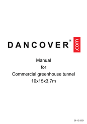 Dancover GH158001 Manual