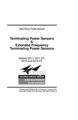 BIRD 5011-EF Instruction Book
