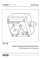 GTE HOTSPOT-X22 Supplementary Instructions Manual