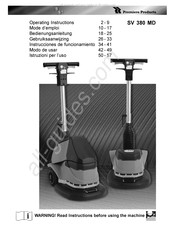 Premiere Products SV 380 MD Operating Instructions Manual