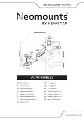 Newstar Neomounts WL70-550BL12 Instruction Manual