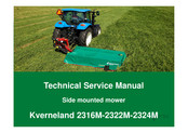 Kverneland 2316M Technical & Service Manual