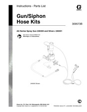 Graco AA Series Instructions-Parts List Manual