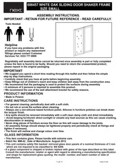 Next 688457 Assembly Instructions Manual