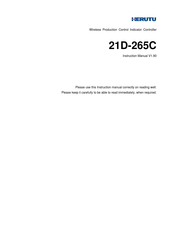 Herutu 21D-265C Instruction Manual
