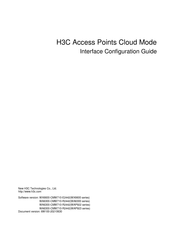 H3C WAP922 Series Interface Configuration Manual