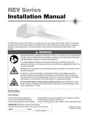 Detroit Radiant Products REV Series Installation Manual