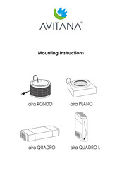 Avitana aira QUADRO Mounting Instructions