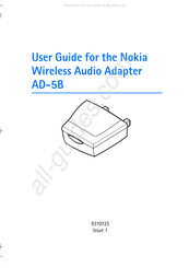 Nokia AD-5B User Manual