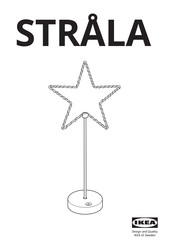 Ikea STRALA J1825-1 Manual