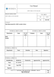 IXSEA UM-AR6X1 User Manual
