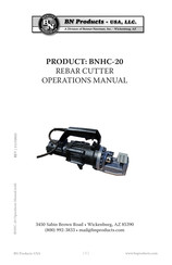 BN Products BNHC-20 Operation Manual