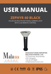 Malatech ZEPHYR 60 BLACK User Manual