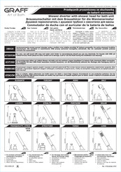 Graff FONTAINE Instructions For Assembly And Use