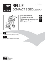 Altrad Belle Compact 350X Operator's Manual