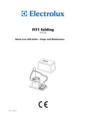 Electrolux FIT1 Usage And Maintenance Manual