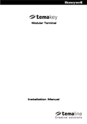 Honeywell TemaLine TemaKey Installation Manual