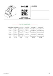 Kvik OU820 Assembly Instructions Manual