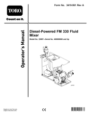 Toro FM 330 Operator's Manual