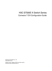 H3C H3C S7500E-X Configuration Manual