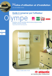 Atlantic Olympe Ventilo User And Installation Manual