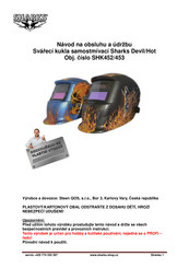 SHARKS SHK 453 Instruction For Operation And Maintenance