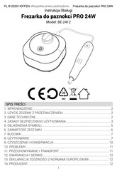 HOFFEN BE-2412 User Manual