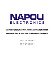 NAPOLI ELECTRONICS DVD-TV 6270 GPS ISDB-T Manual