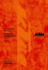 KTM BDU3740 Operating Instructions Manual