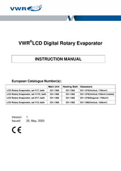 VWR 531-1368 Instruction Manual