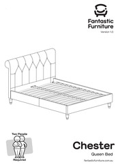 fantastic furniture Chester Queen Bed Manual