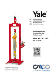 Columbus McKinnon Yale RPYS-1215 Translated Operating Instructions