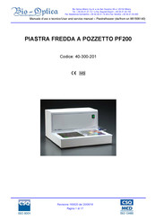 Bio-Optica 40-300-201 User And Service Manual