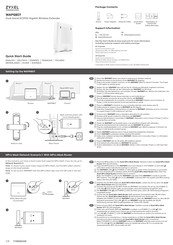Zyxel Communications WAP6807 Quick Start Manual