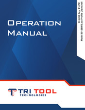 TRI tool 601SBM Operation Manual