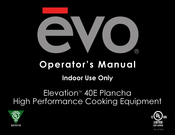 Evo Elevation 40E Operator's Manual