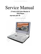 MP-Man pdv-78 Service Manual